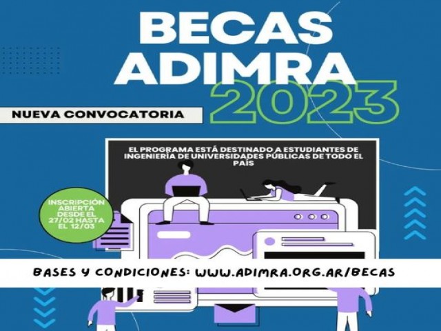 BECAS ADIMRA 2023