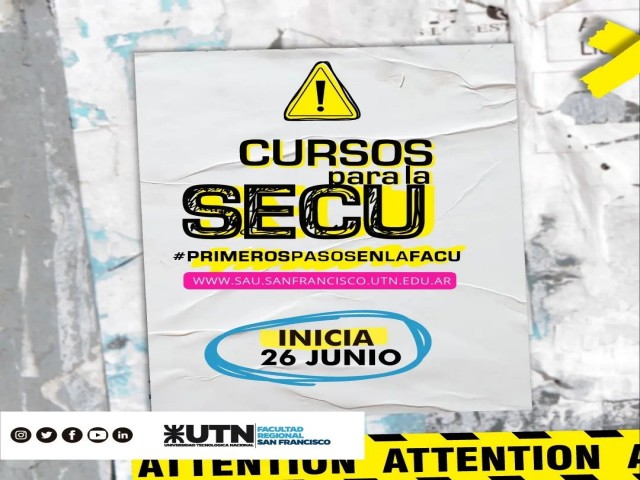 ¡Ya están llegando los Cursos para la Secu 2023!