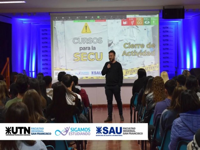 CIERRE DE CURSOS PARA LA SECU