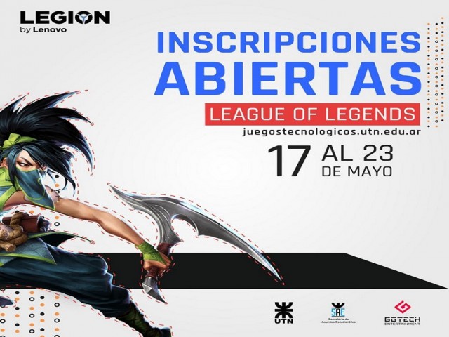 Juegos Tecnológicos Esports: Torneo de League of Legends