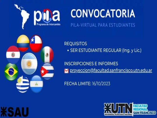 INTERCAMBIO VIRTUAL - PILA 2024