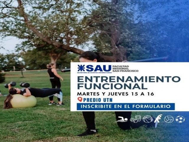 DEPORTES 2024 - Entrenamiento funcional