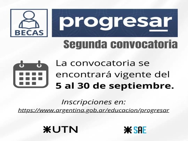 PROGRESAR: INSCRIPCIONES ABIERTAS