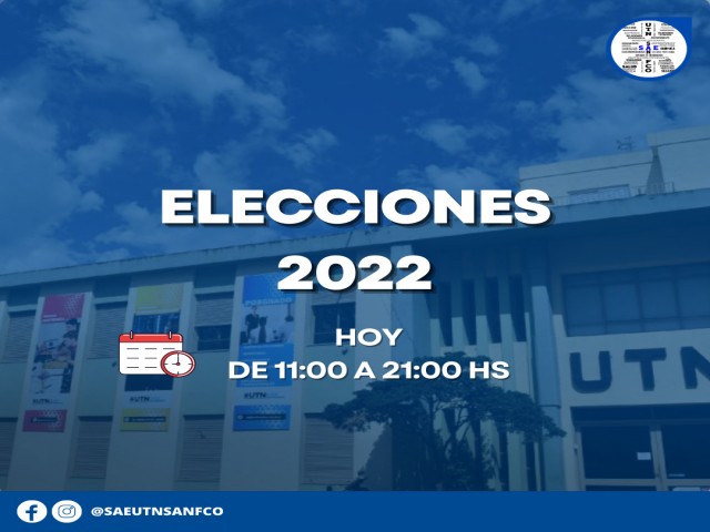 ELECCIONES 2022 - CONSEJEROS ESTUDIANTILES