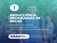 INDUCCIÓN A PROGRAMAS DE BECAS 