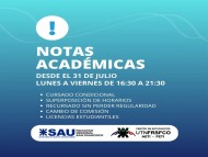 NOTAS ACADÉMICAS