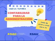 NUEVA TUTORÍA: CONTABILIDAD PARA LA ADMINISTRACIÓN 