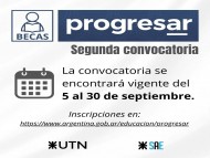 PROGRESAR: INSCRIPCIONES ABIERTAS