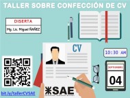 INSCRIPCIONES AL TALLER VIRTUAL - CONFECCIÓN DE CURRICULUM VITAE